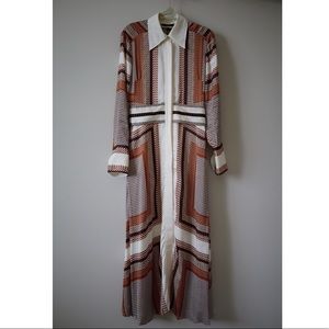 Massimo Dutti Maxi Dress Size 4 New with tags